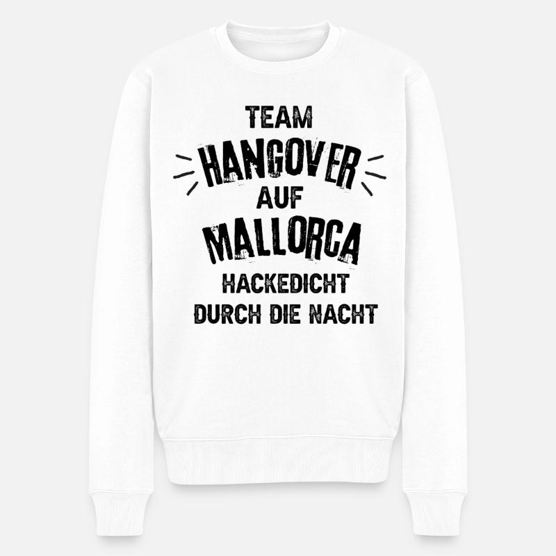 Team Hangover à Majorque - Pull Premium bio Homme - blanc