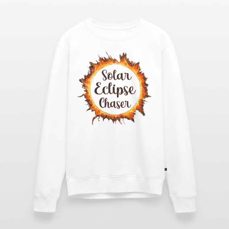 Solar eclipse chaser Men's Premium Organic Jumper