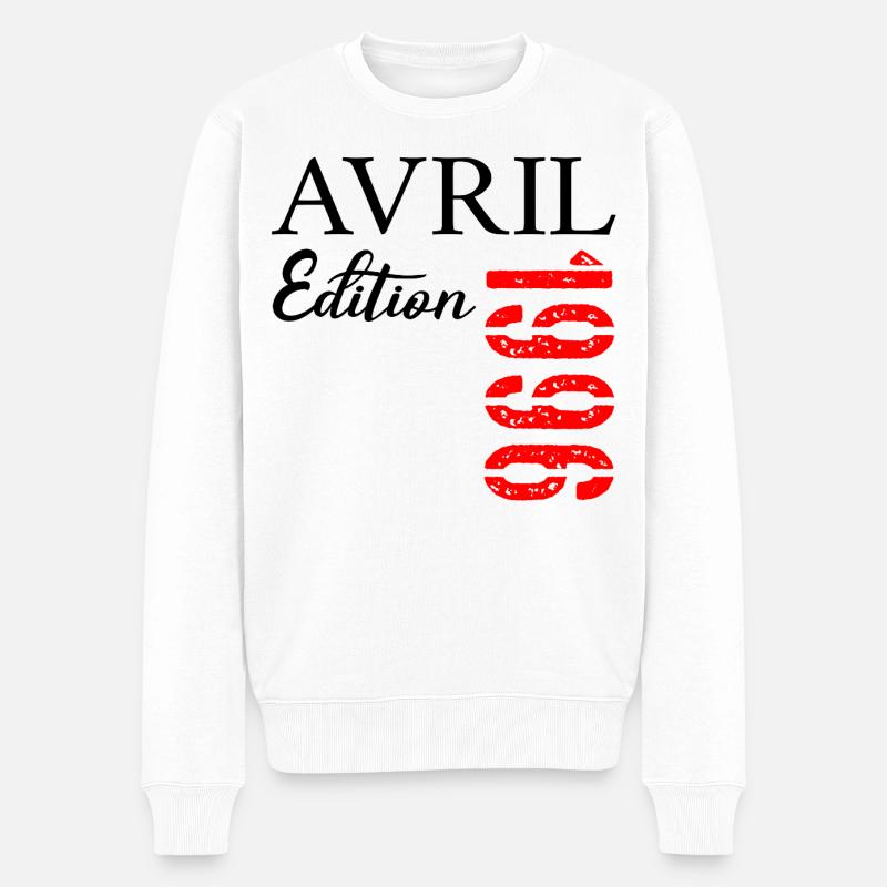 31e anniversaire Avril 1996  - Pull Premium bio Homme - blanc