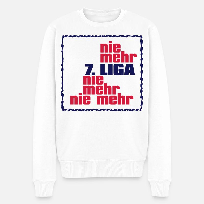 Plus de 7e ligue - Pull Premium bio Homme - blanc
