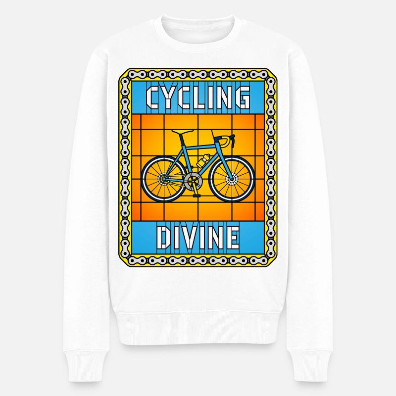 Cyclage des vitraux - Pull Premium bio Homme - blanc