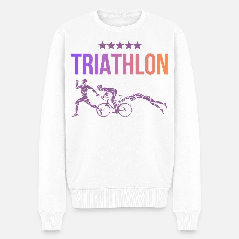 Triathlon - Pull Premium bio Homme - blanc