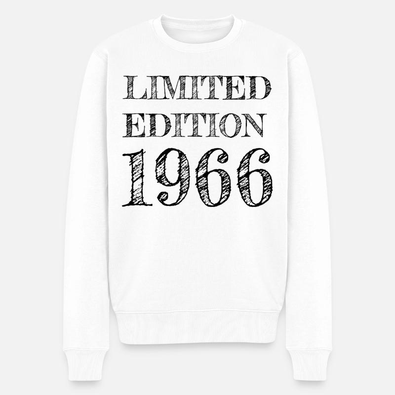 1966 Année de naissance - Pull Premium bio Homme - blanc
