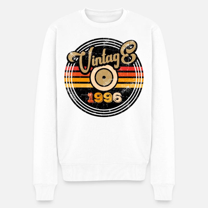 30e anniversaire du millésime 1996 - Pull Premium bio Homme - blanc