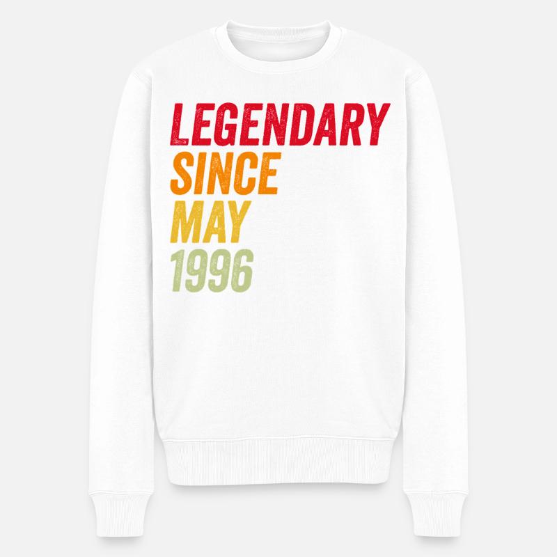 30e anniversaire 30e - Pull Premium bio Homme - blanc