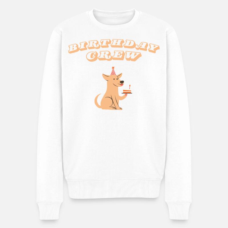 Équipe d’anniversaire - Pull Premium bio Homme - blanc