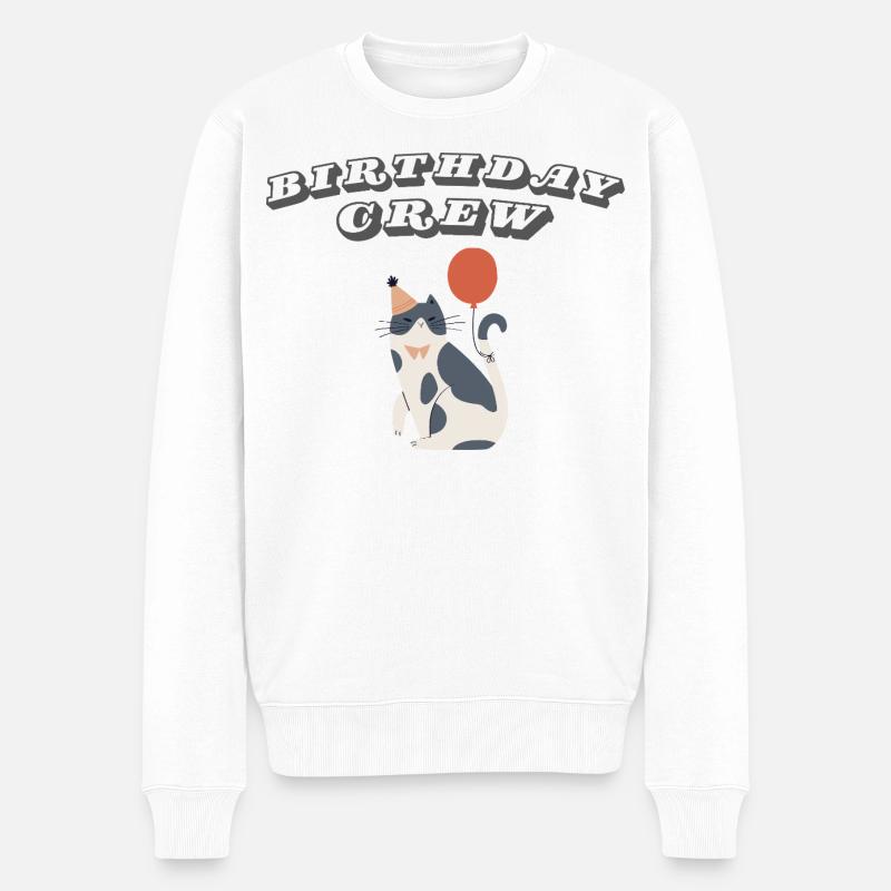 Équipe d’anniversaire - Pull Premium bio Homme - blanc