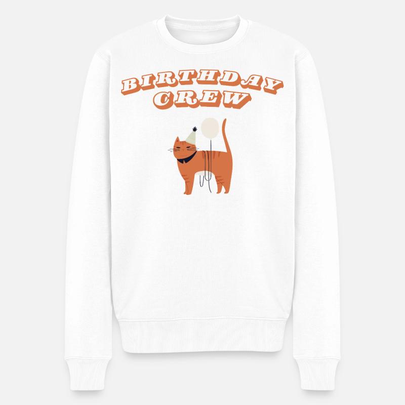 Équipe d’anniversaire - Pull Premium bio Homme - blanc