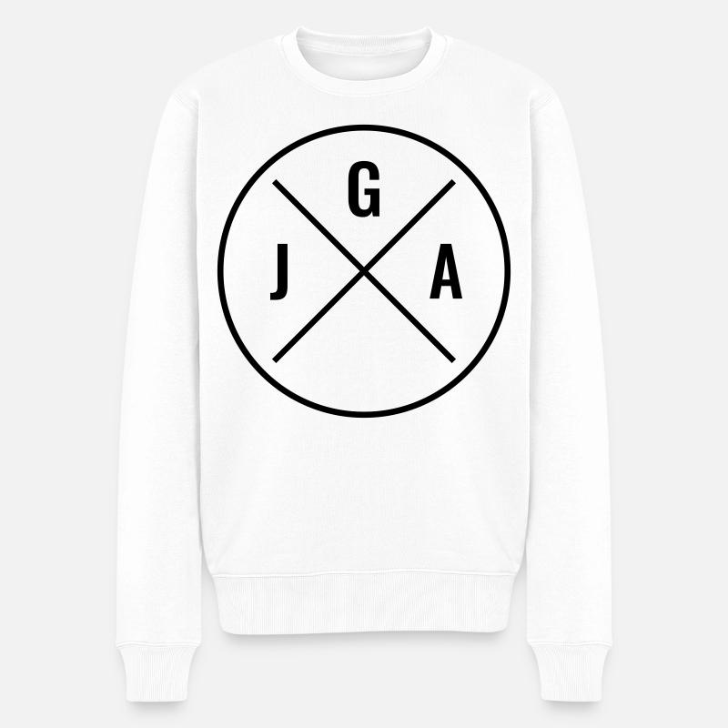 Jga Junggesellenabschied - Männer Premium Bio Pullover - Weiß