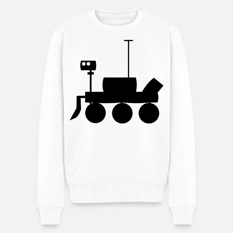 Véhicule Mars Explorer - Pull Premium bio Homme - blanc