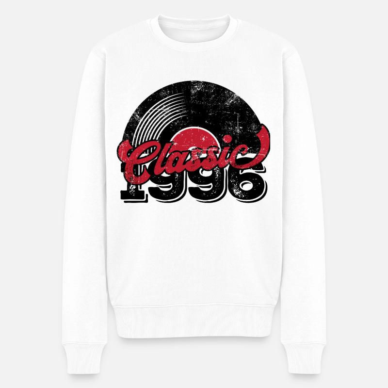 30e anniversaire du millésime 1996 - Pull Premium bio Homme - blanc