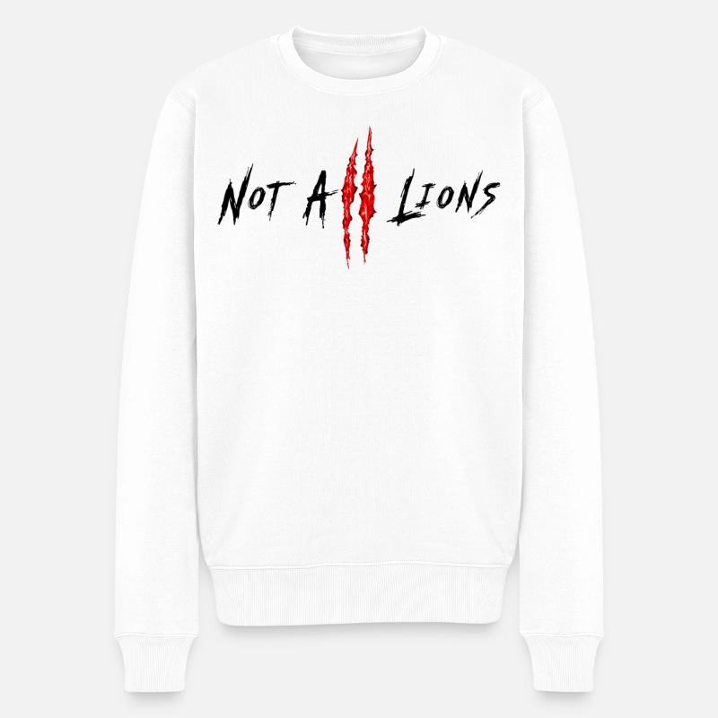 Tous les Lions ne sont pas... - Pull Premium bio Homme - blanc