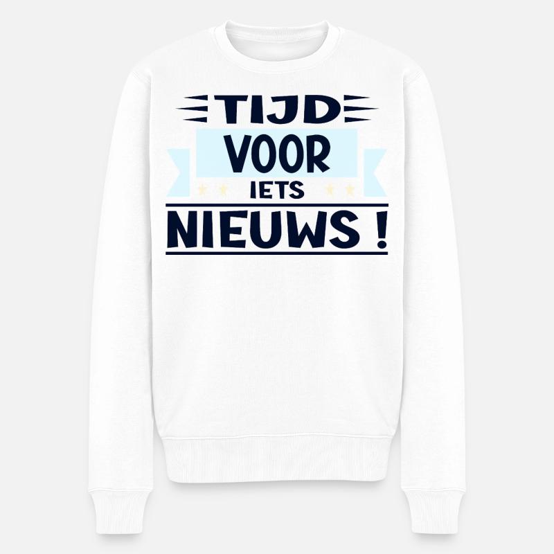 Nouveau départ - Pull Premium bio Homme - blanc