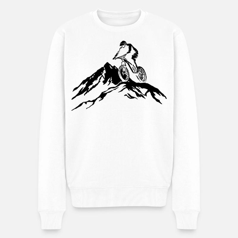 VTT - Pull Premium bio Homme - blanc