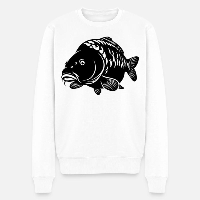 Carpe de rêve - Pull Premium bio Homme - blanc