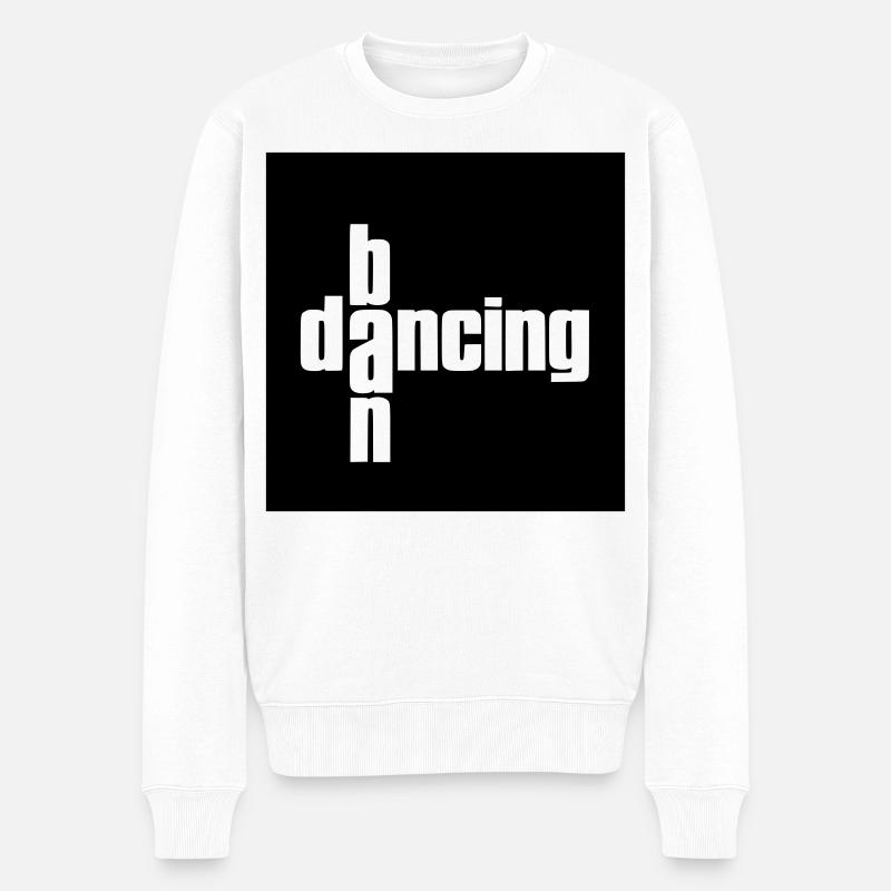Interdiction des dacing - Pull Premium bio Homme - blanc