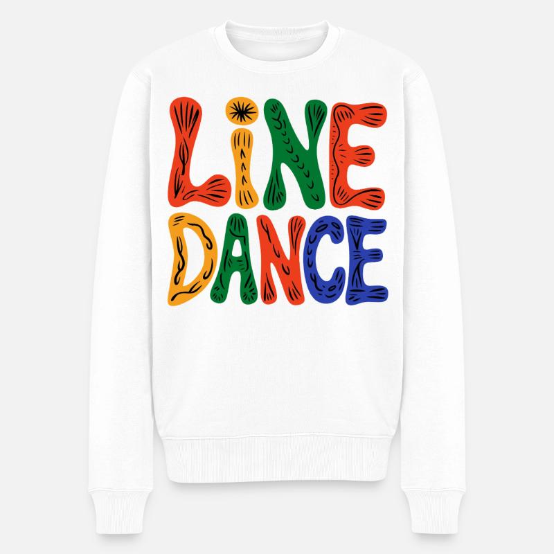 Danse en direct - Pull Premium bio Homme - blanc