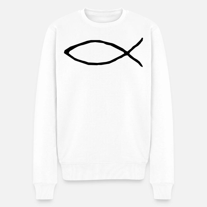 Christian poisson - Pull Premium bio Homme - blanc