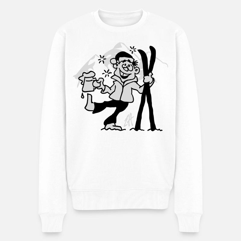 Apres-ski - Pull Premium bio Homme - blanc