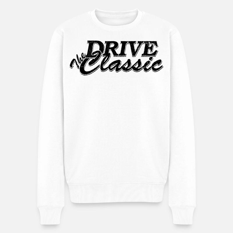 Drive The classique - Pull Premium bio Homme - blanc
