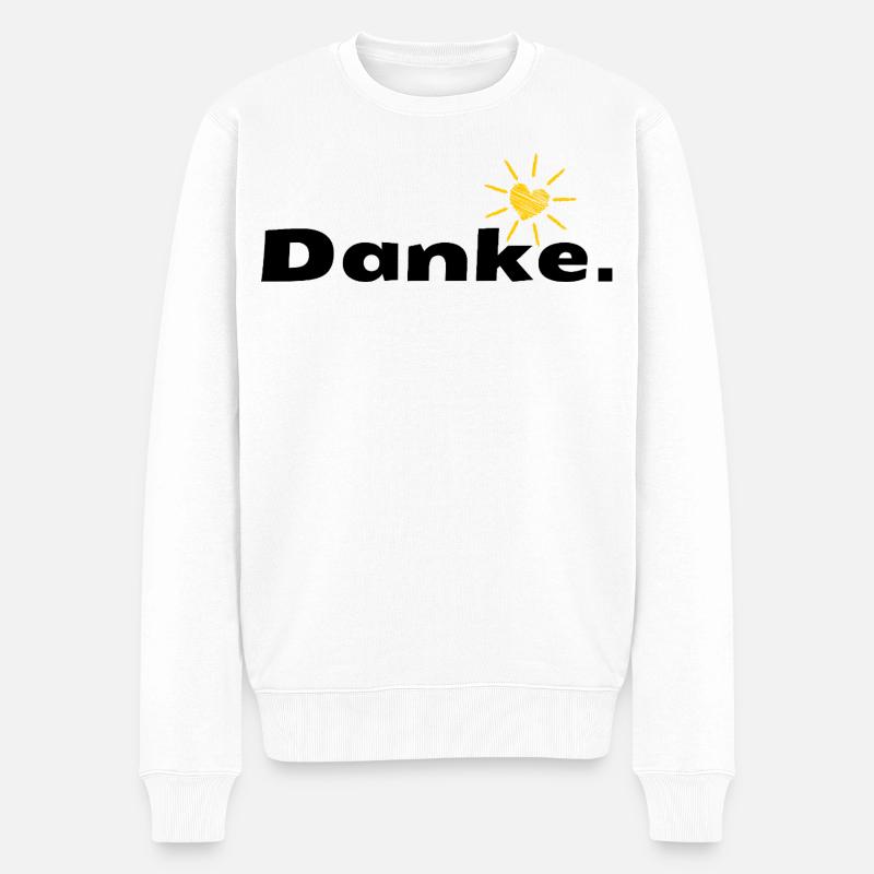 Griffonnage de Sunheart - Pull Premium bio Homme - blanc