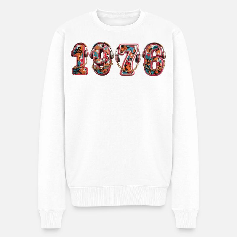 Millésime 1976 - Pull Premium bio Homme - blanc