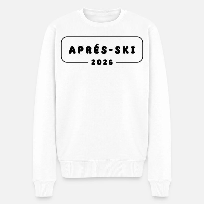 Après-ski 2026 - Pull Premium bio Homme - blanc