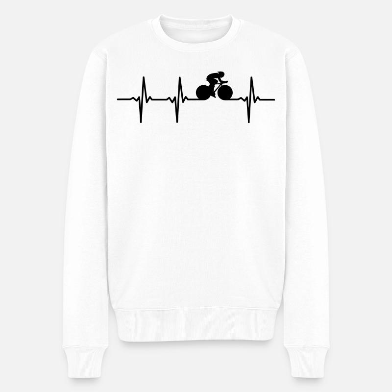 Impulsion de course - Pull Premium bio Homme - blanc