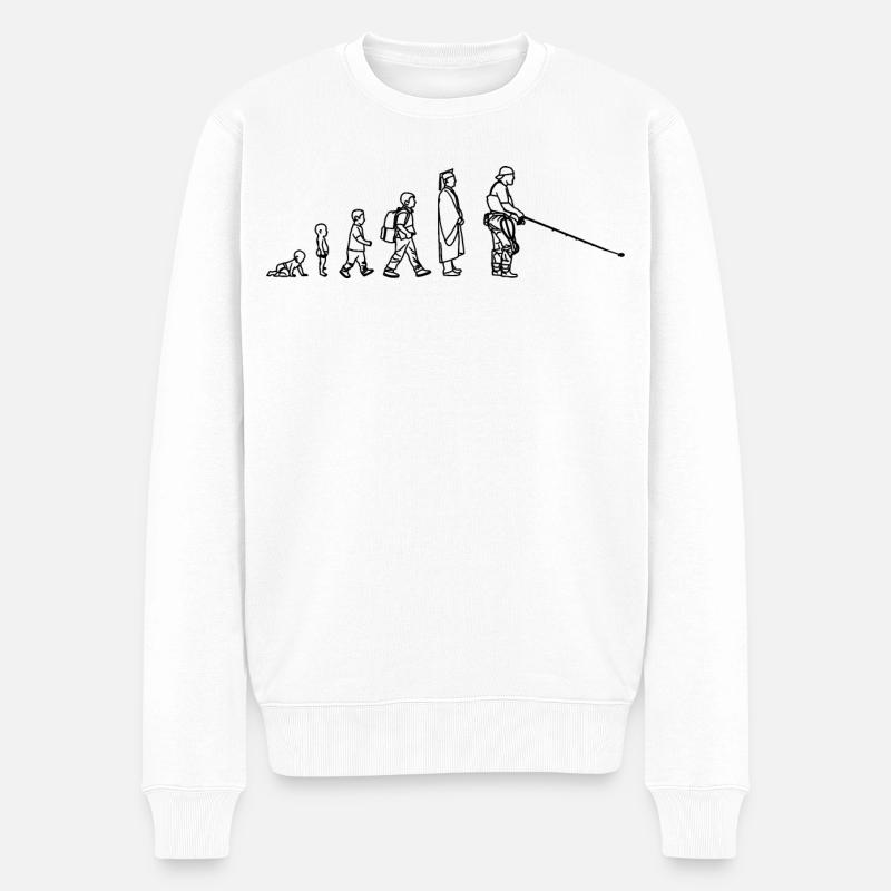 Fischer Evolution - Men's Premium Organic Jumper - white