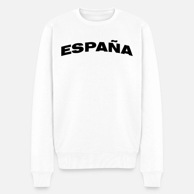 Espagne - Pull Premium bio Homme - blanc