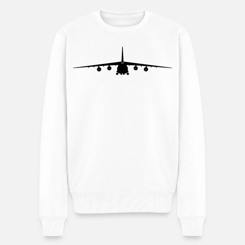 L’An-124 - Pull Premium bio Homme - blanc