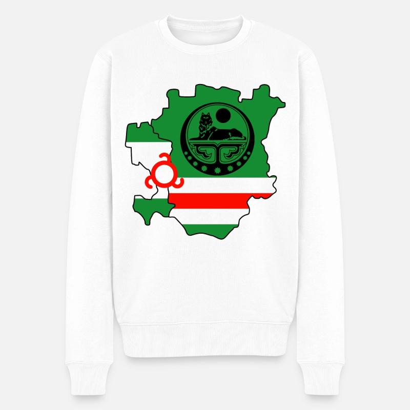Vaynax Brothers - Männer Premium Bio Pullover - Weiß
