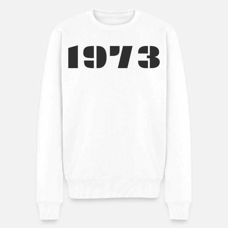 1973 - Pull Premium bio Homme - blanc