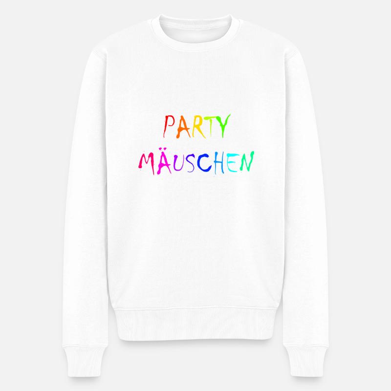 fête de fête - Pull Premium bio Homme - blanc