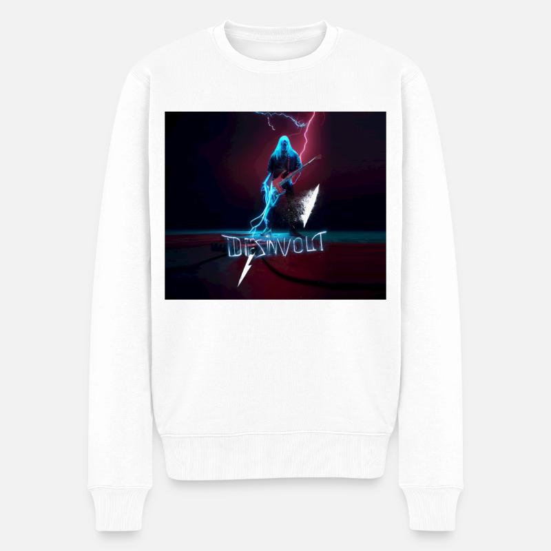 desinvolt1 - Pull Premium bio Homme - blanc