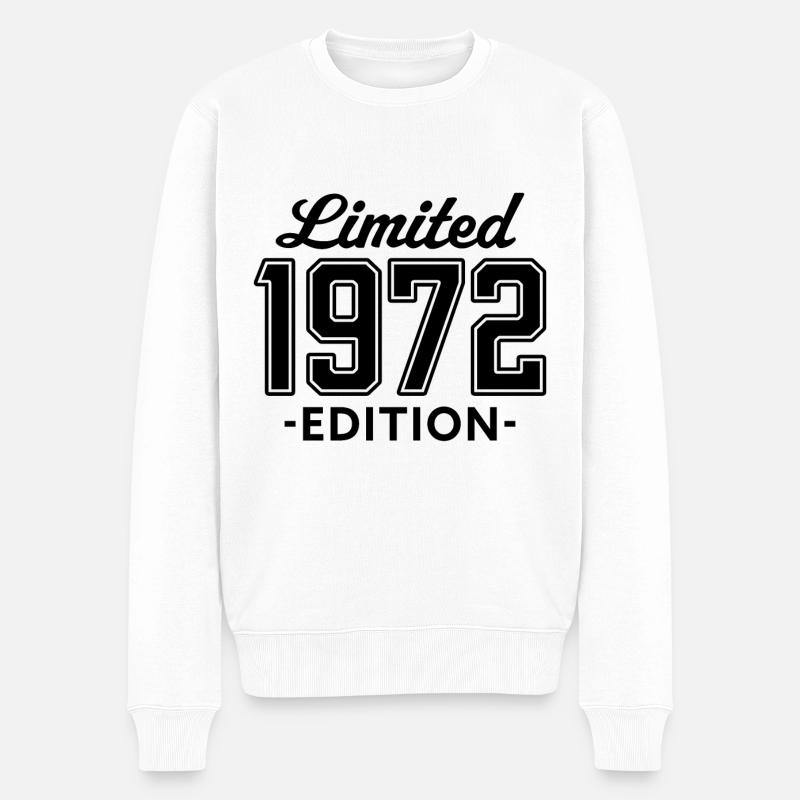 édition limitée 1972 - Pull Premium bio Homme - blanc