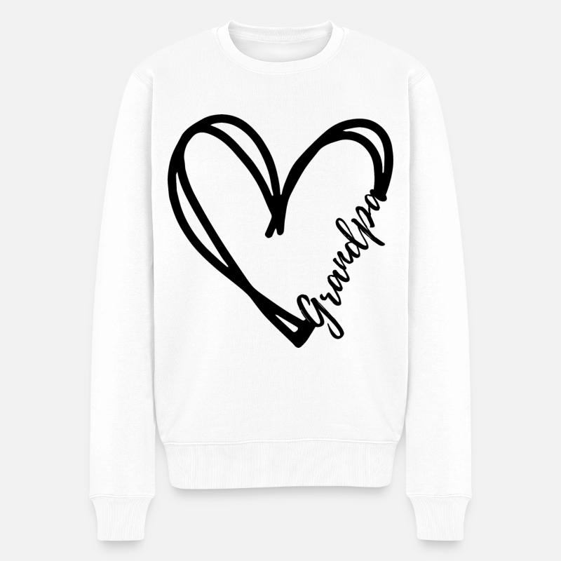 Cadeau de grand-père - Pull Premium bio Homme - blanc