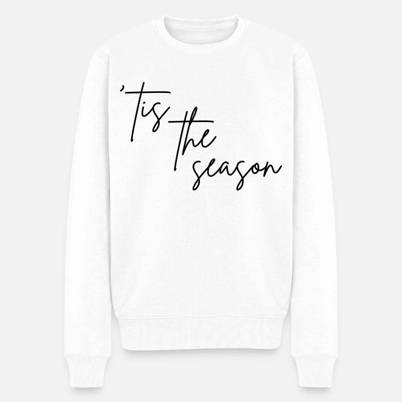 C’est la saison - Pull Premium bio Homme - blanc