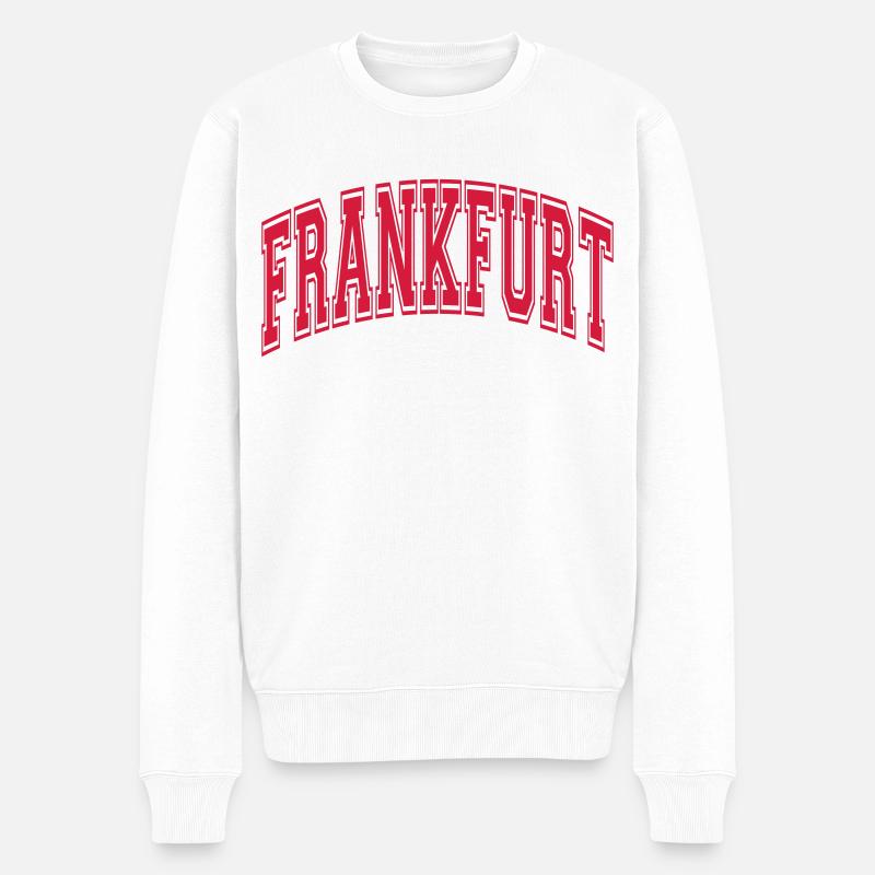 Francfort - Pull Premium bio Homme - blanc