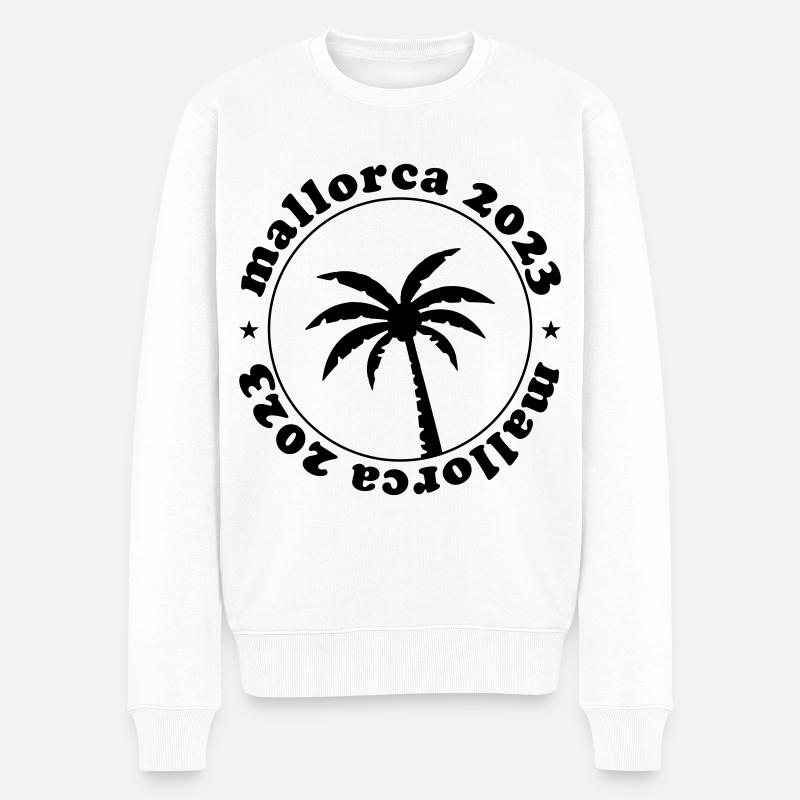 Majorque 2023 - Pull Premium bio Homme - blanc
