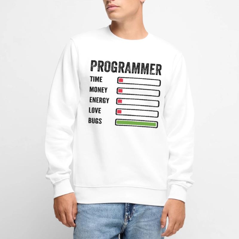 développeur humour programmeur codeur code Pull Premium bio Homme