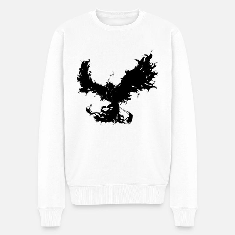 Phoenix - Pull Premium bio Homme - blanc