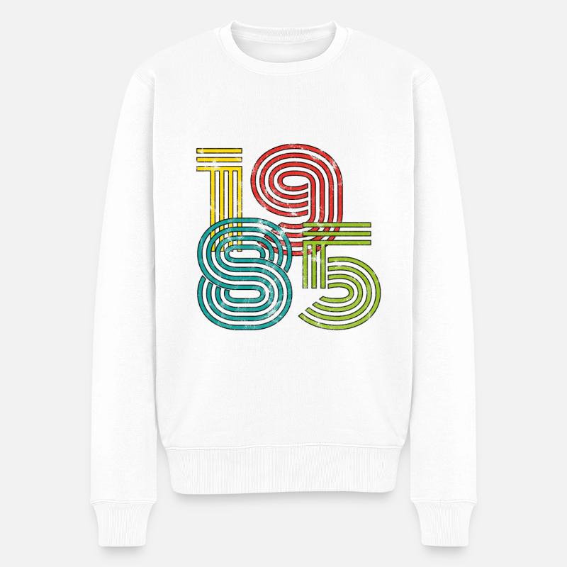Millésime 1985 - Pull Premium bio Homme - blanc