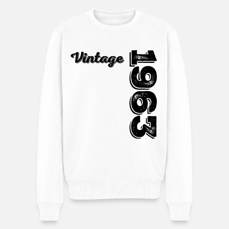 Millésime 1963 - Pull Premium bio Homme - blanc