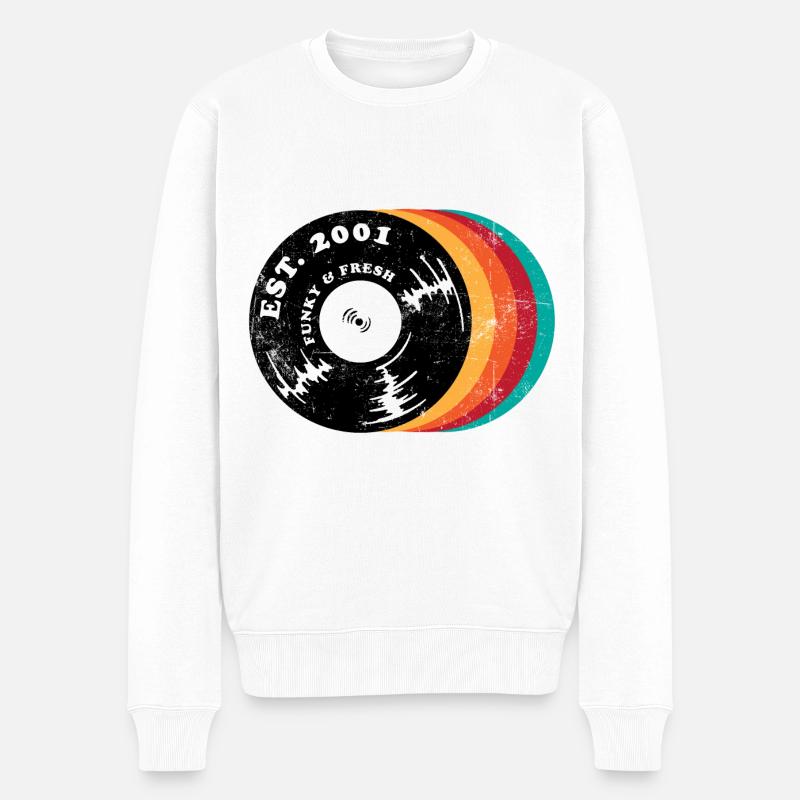 Millésime 2001 - Pull Premium bio Homme - blanc