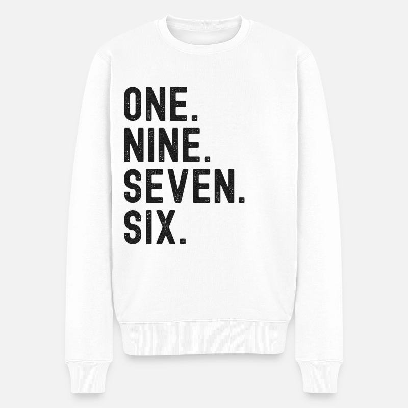 Millésime 1976 - Pull Premium bio Homme - blanc