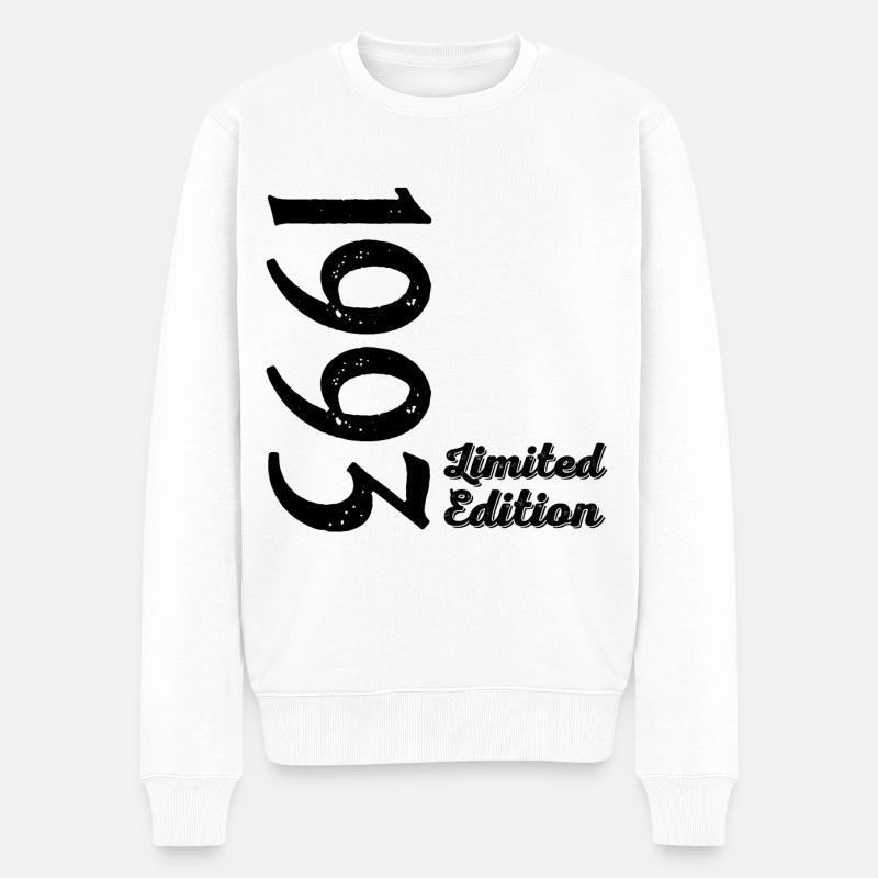 1993 30e anniversaire - Pull Premium bio Homme - blanc