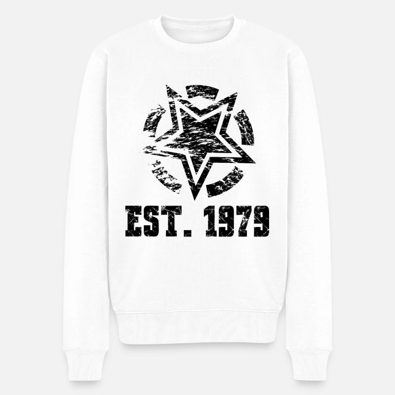Millésime 1979 - Pull Premium bio Homme - blanc