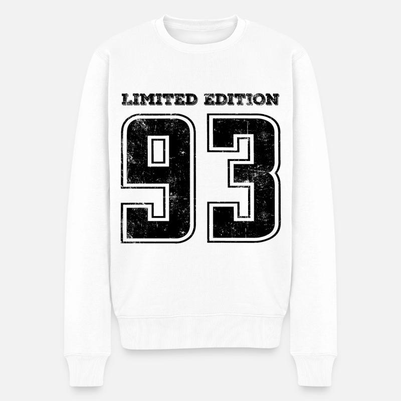 1993 30e anniversaire - Pull Premium bio Homme - blanc