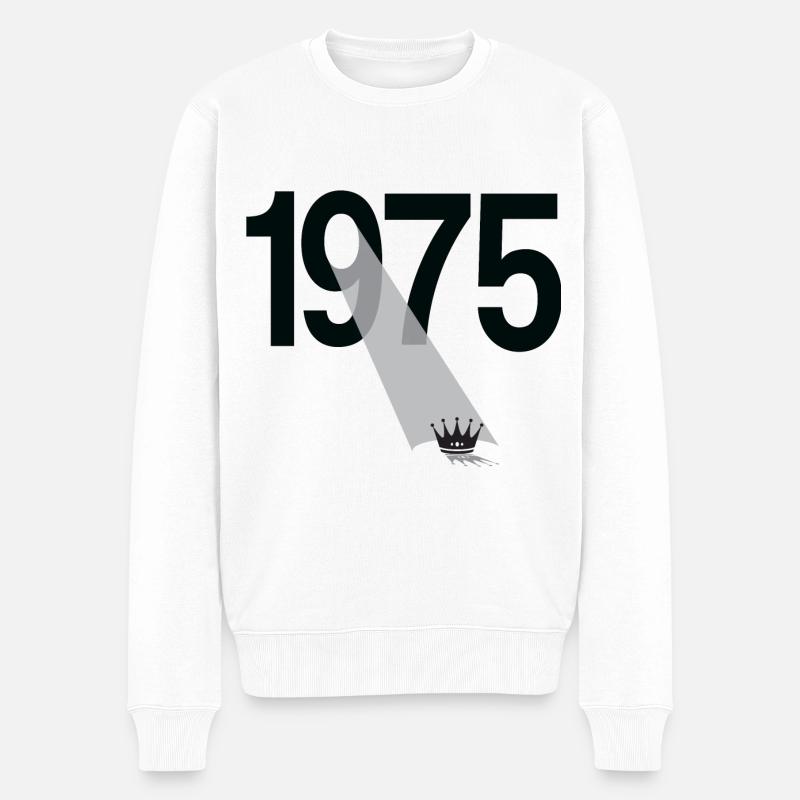 Millésime 1975 - Pull Premium bio Homme - blanc